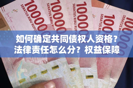北京如何确定共同债权人资格？法律责任怎么分？权益保障技巧揭秘！