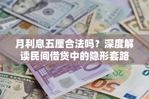 北京月利息五厘合法吗？深度解读民间借贷中的隐形套路